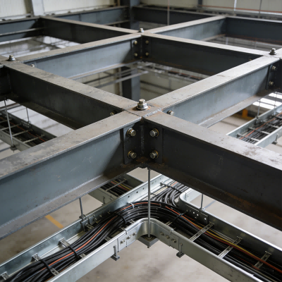 Heavy Duty Q235B Q355B Steel Mezzanine Platform Bolt Free