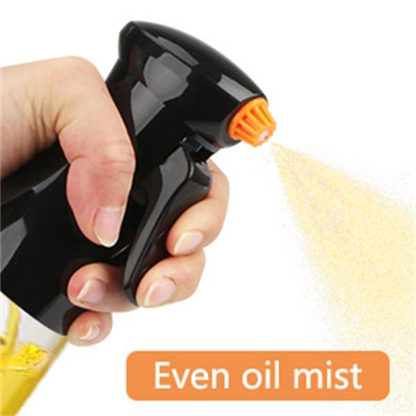200ML Olive Oil Spray Bottle Durable Cooking Oil Plastic Bottle for Kitchen Tools