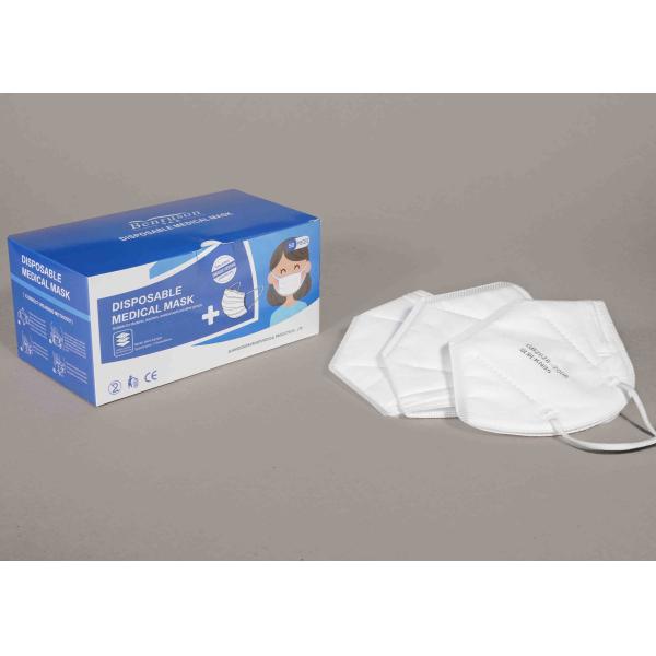 4Ply Outdoor KN95 Face Mask  Non Woven Fabric Material Antibacterial