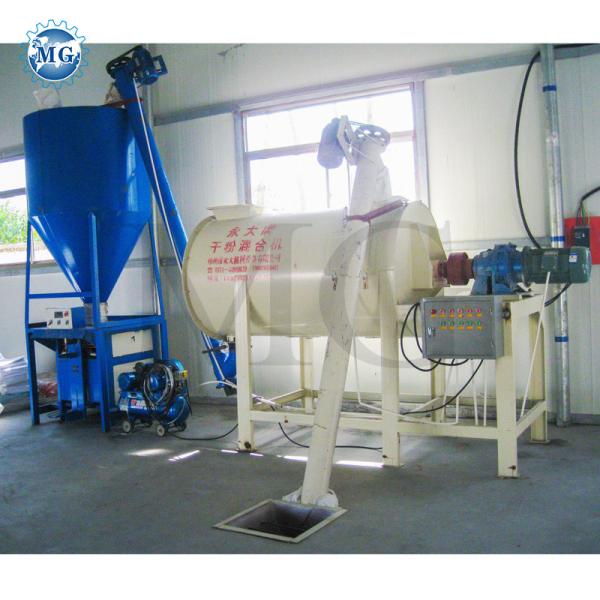 CE Low Investment Dry Powder Mortar Production Line Wall Putty Plaster Sand Cement Mixer Ceramic Tile Adhesive Glue Making Machine