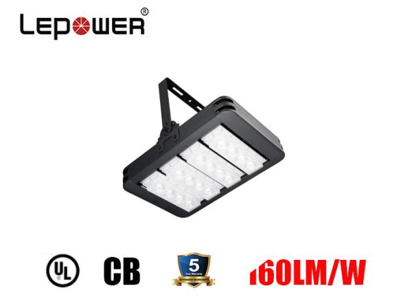Football Court High Power LED Flood Lights 200W 10 Degree COB LED Optical Lens IP66 IK10