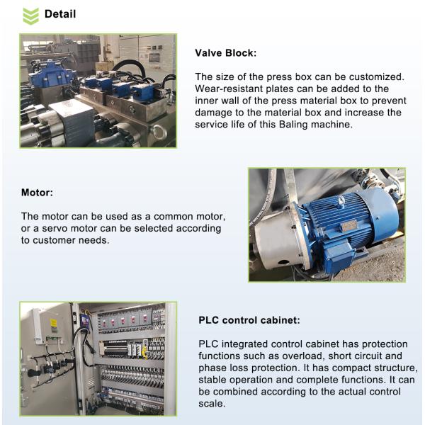 Гидравлическая машина прессы металлолома Baler 400 тонн для повторно использовать