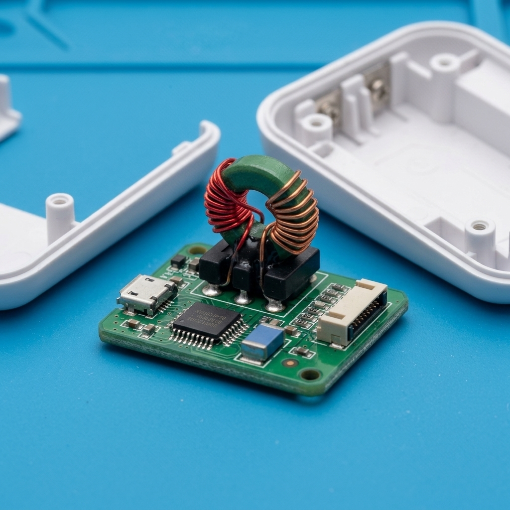 PCB Mount Custom Common Mode Choke Toroidal Coil High Current For EMI Filter Inverter
