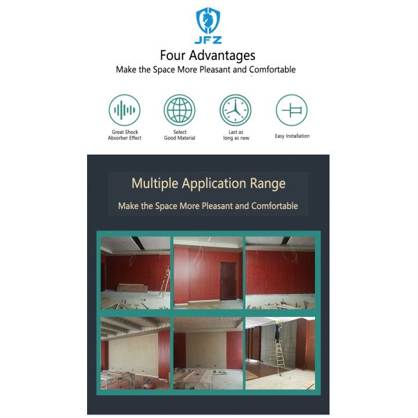 Customized Mgo Board Waterproof Acoustic Wall Panel For Stadium