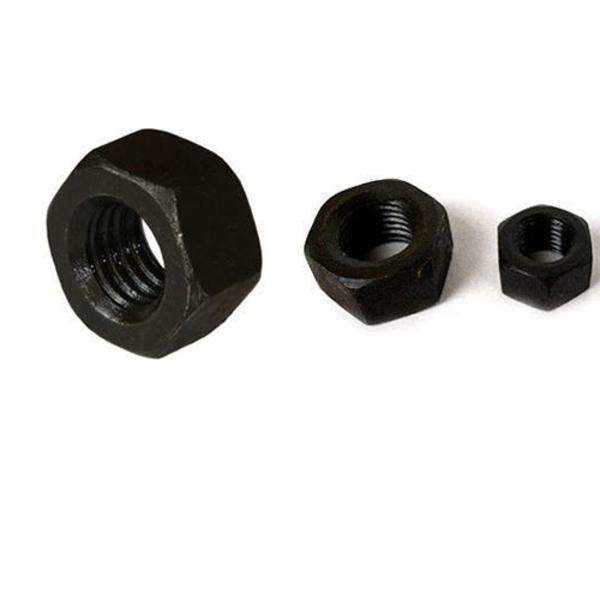 Din 934 M20 Galvanized Cap Nuts Plain Black Surface Treatment Oxide HDG / Zinc