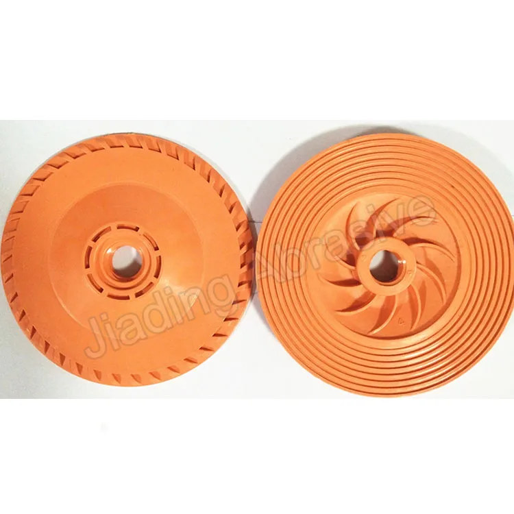 6in Orange Plastic Fiber Grinder Backing Pad Flap Disc Polishing And Grinding