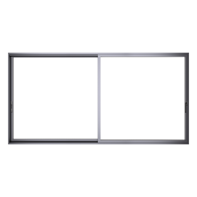 Exterior Balcony Patio Aluminum Thermal Break Heavy Duty Sliding Door