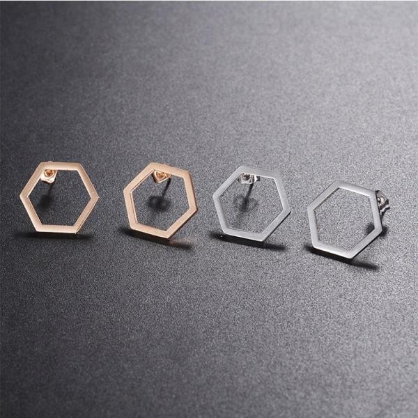 Hot Selling 6mm Small Stud Earrings Jewelry Stainless Steel Silver Earring Women/Men Girls Piercing Jewelry