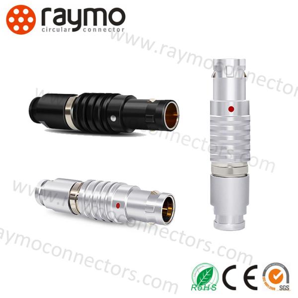 4 Pin Lemo Push Pull Connector FGG.1B.304.CLAD62Z IP50 Solder Termination
