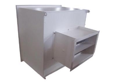 A caixa do filtro do quarto desinfetado HEPA do semicondutor com fluxo de ar/poder revestiu a flange