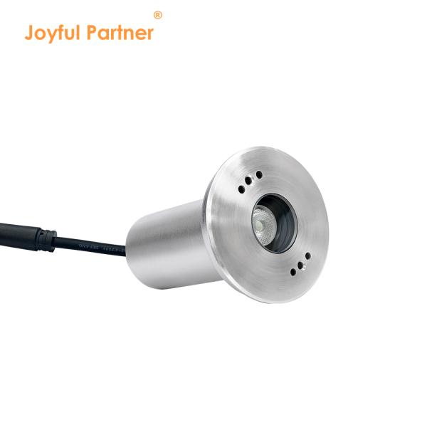 Projecteur de piscine anti-éblouissement profond 3W DC24V Matériau SS Certifié CE Longue durée Avec emballage carton