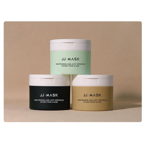 Contenedor de película de barro de exfoliación de 200 g de PP Jarrones cosméticos recargables para el cuidado de la piel Crema de productos para el cuidado de la piel Volumen 250 g / 200 g