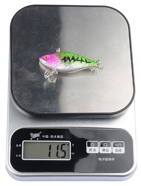 4 Пластиковые приманки 11.50G 6.60cm Длиннозубный киприн морской бас Дикое рыболовство