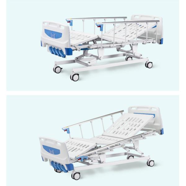 China Wholesale Comfortable Four Cranks Five Functions Manufactures Hospital Bed