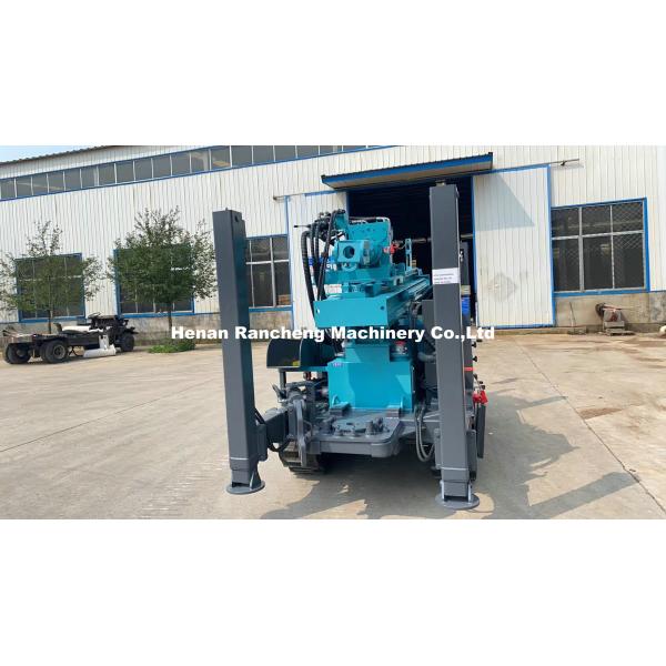 High Efficiency 200m Depth Crawler-Mounted Water Well Drilling Rig Machine