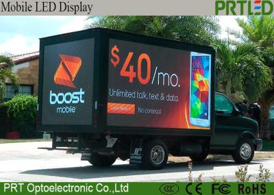 Commercial Advertising Mobile Digital Billboard P8 LED Box 2 Years Warranty