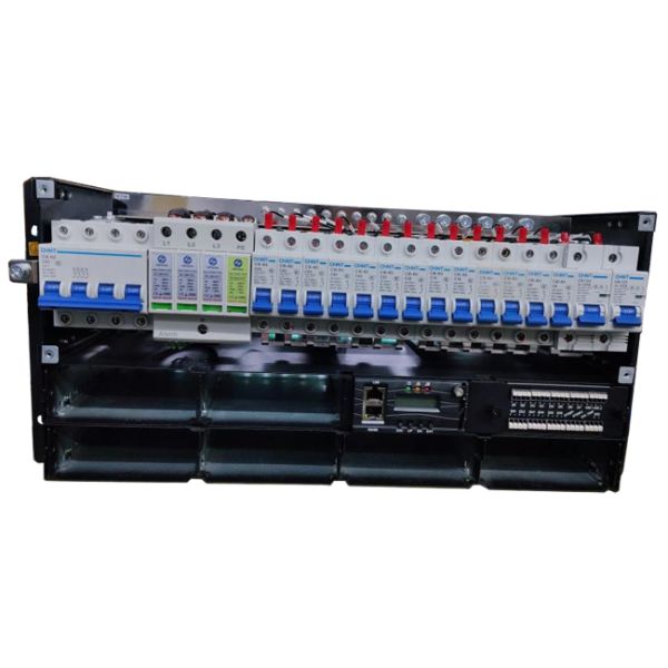 48V 50A Telecom Rectifier System,Modular High-Efficiency DC Power Supply,Input 220V AC,Rack-Mount Design for Network Equipment