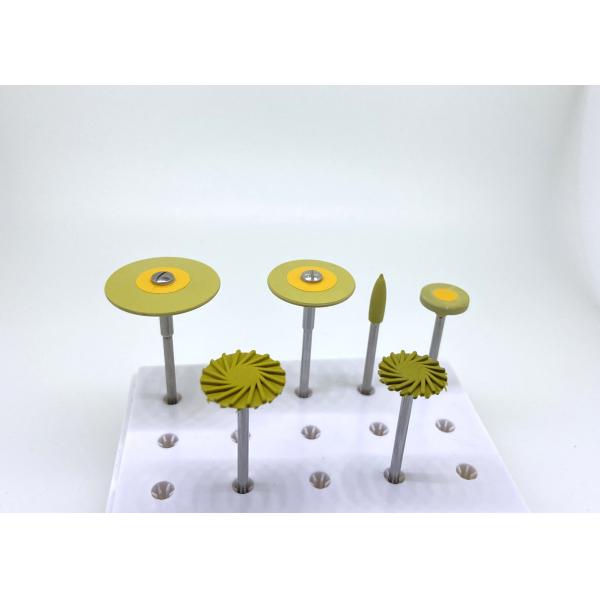 EMax Dental Rubber Diamond Polisher Lithium Disilicate Needle T shape Knife Edge Bur