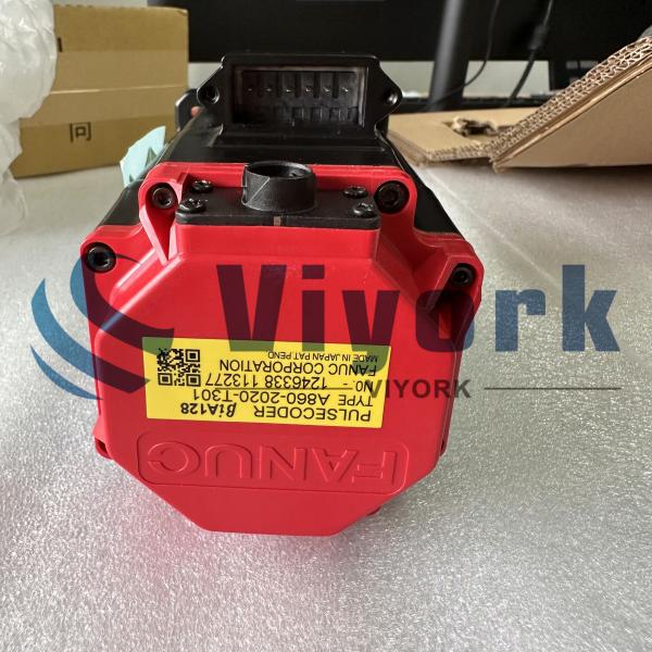 Fanuc A06B-0115-B804 Servomoteur AC 1,5 A Blanc