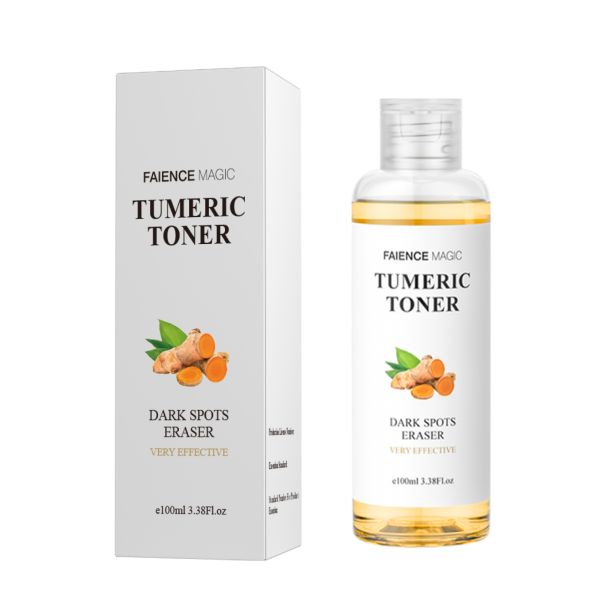 Wholesale Customization Organic White Skin Whitening Acne Toner Facial Beauty Skincare Tumeric Face Skin Toner for Face