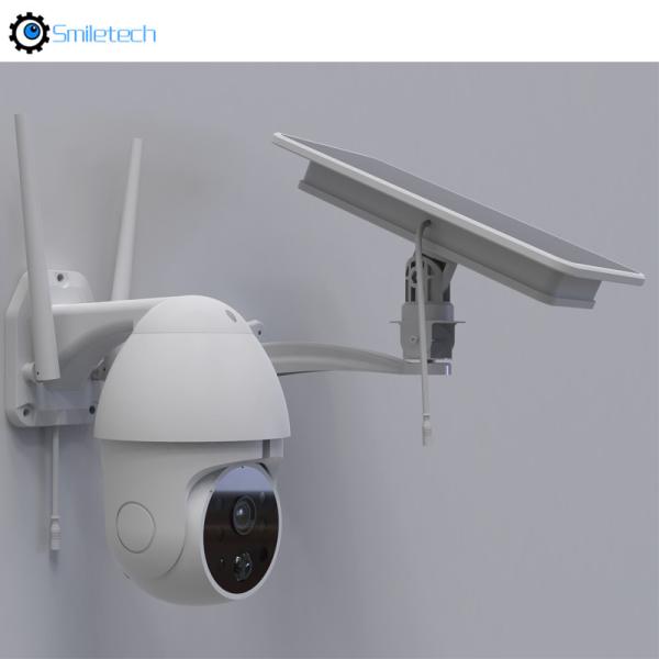 TUYA 2MP Outdoor two way audio Solar 1080P speed dome Camera Remote Control Wireless solar surveillance system