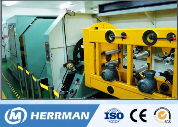 High Speed Ribbon Fiber Optic Cable Production Line With Four / Six / Twelve Fibers