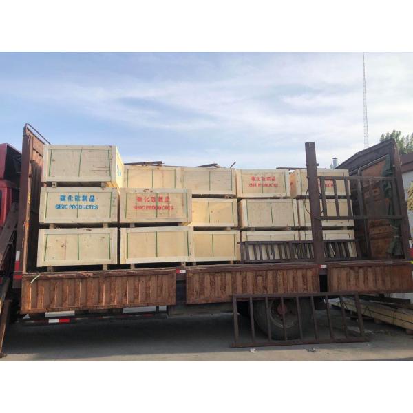 Kiln Furnace Sintering Silicon Carbide Tube Sisic Burner Nozzle Fire Hood