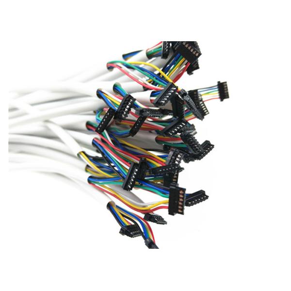 Трубка ПВК первоначальной проводки провода соединителя 08ММ ДФ52 6П ДФ52-6П-0.8К белая