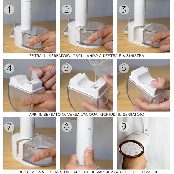 300 ml de tanque de agua portátil mini vaporizador de ropa portátil El mejor compañero de viaje