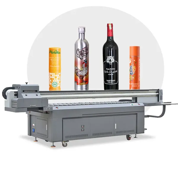 High Quality Printer 360 Round Aluminum Cans Auto UV Cylinder Printing Machine