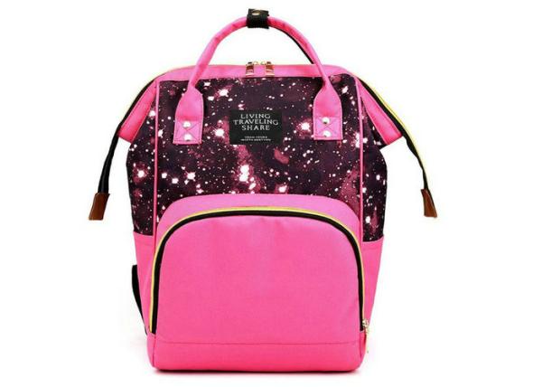 Oxford Fabric Mummy Nappy Diaper Bag With Independent Bottle Compartments