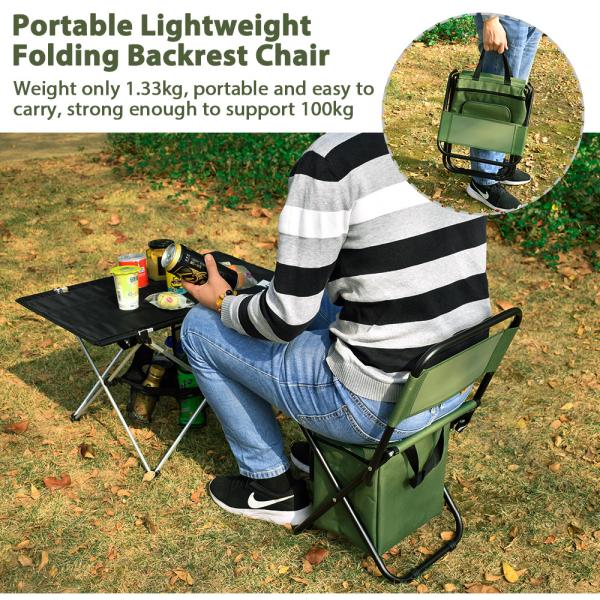 PVC Coating Anti Tear 1.33kg Outdoor Camping Chair