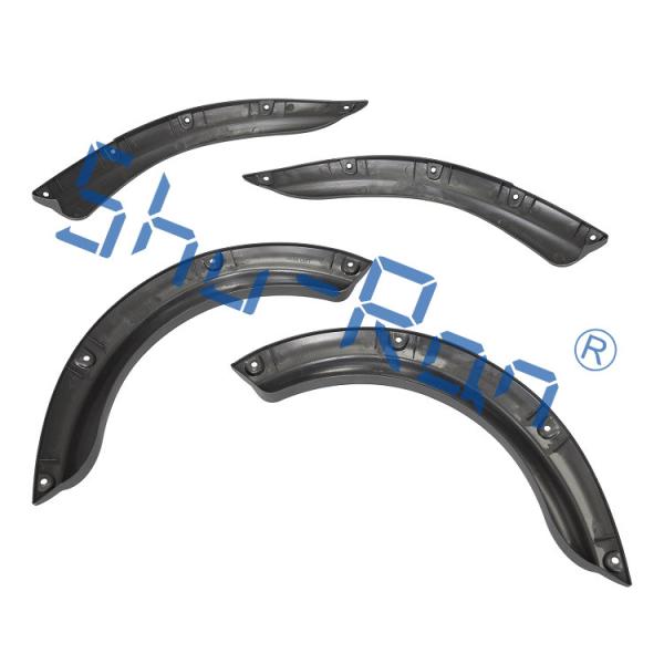 Golf Cart Black Plastic Rear and Front Fender Flares For Yamaha Drive