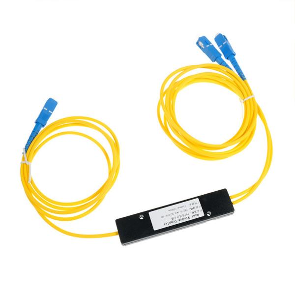 Module ABS 1x2 Splitter PLC SC UPC Splitter à fibre de faisceau à mode unique de 2,0 mm