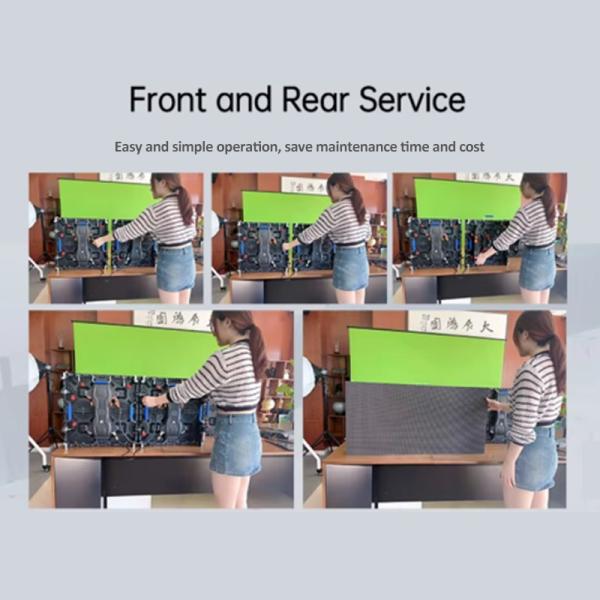 Rustproof 4K UHD Curved Led Screen P10 Display 3840x2160