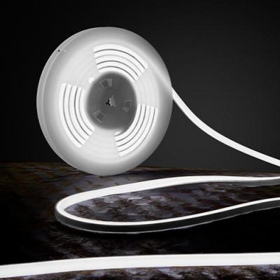 Tira de néon do poliuretano IP67 lado 3 de 10mm x de 10mm que emite-se a curvatura superior 5 anos de garantia