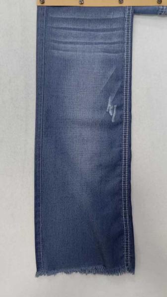 Poids léger 6 oz bleu foncé avec une largeur totale de 150 cm sans étirement Tissu en denim JSD2034 pour le commerce de gros en denim