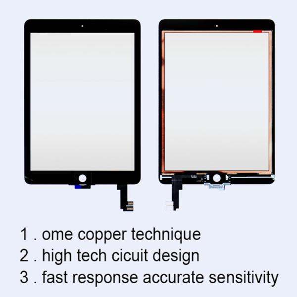 2 3 4 5 6 IPad pièces détachées Panneau avant Affichage tactile Remplacement du numérisateur