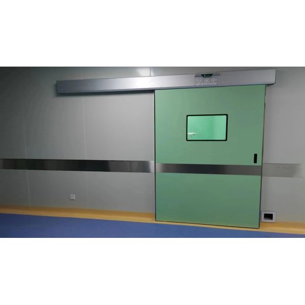 Electric Side Sliding Door Stainless Steel Honeycomb Medical Clean Door