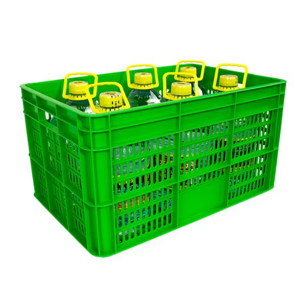 ISO9001 Certified Large Plastic Crate for Turn Over Trips and Convenient Storage