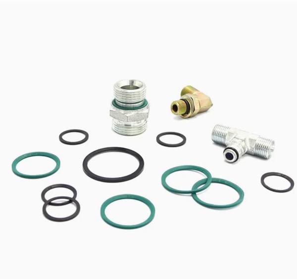 FFKM DIN 3869 ED-RING 21 Blue Color Standard 14 WF Rings For Mold Opening Services Size From 8 To 60