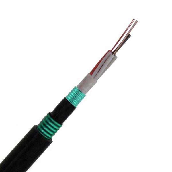 GYTS53 Direct Buried Fiber Optic Cable Rodent Protection Black PE Jacketed