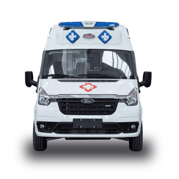 Ford Ambulance d'approvisionnement médical direct de type 2 4x4 Furgonnette de sauvetage pour le transport de patients Diesel Carburant voie arrière 1704mm