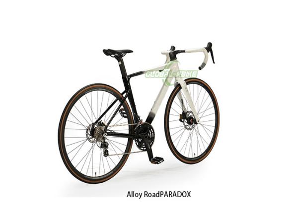 Alumínio Ligação Rodoviária Bicicleta Espinhas de aço inoxidável Freio mecânico hidráulico SHIMANO ST4700 Através do eixo