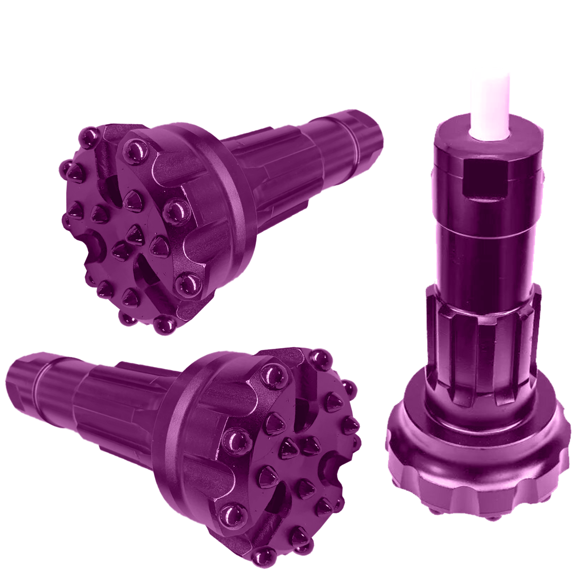 DTH Button Drilling Bit Tungsten Carbide Drill Bits 6Inch High Performance Drilling Bit Set