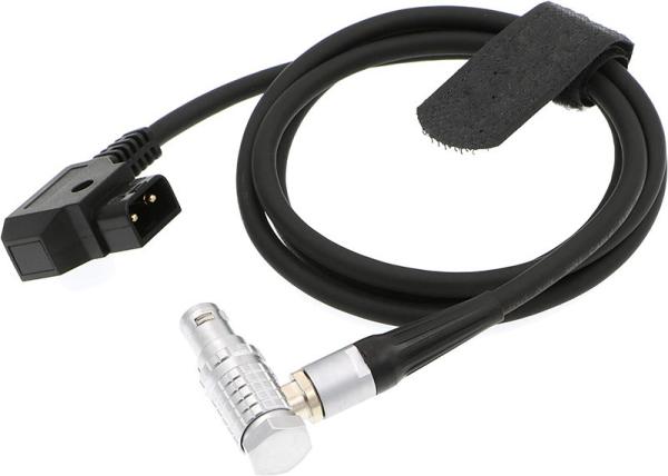 6 Pin Female D Tap To Lemo Cable , Red Epic Power Cable 0.75M Length