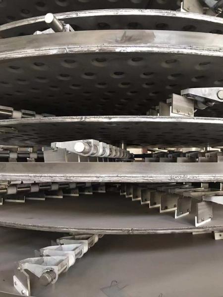 Continuous Vacuum Plate dryer machine Touch Screen Feature Explosion Proof
