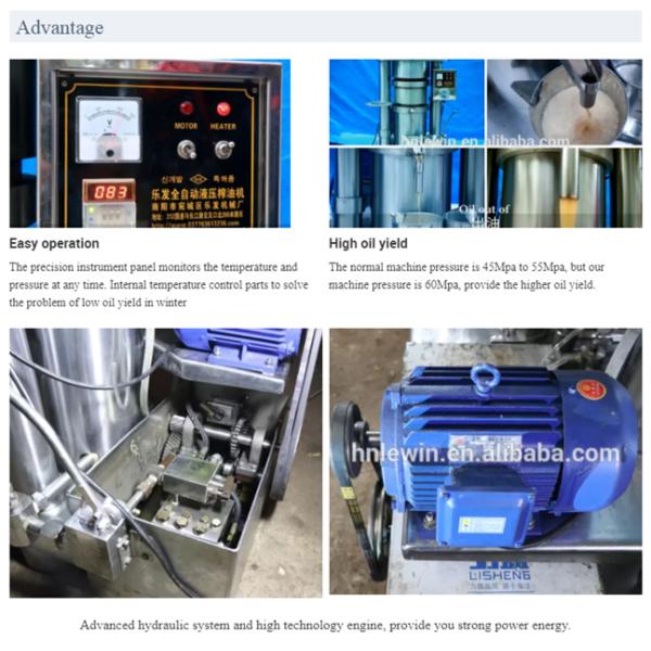 машинное оборудование гидравлического промышленного масла машины прессы масла 60МПа мини филируя