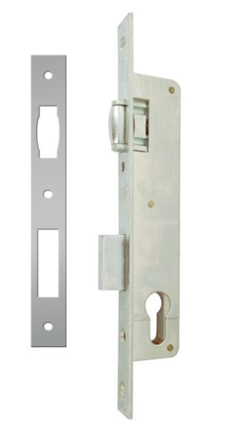 European Style Aluminum Door Lock CP Finish Aluminium Sliding Lock