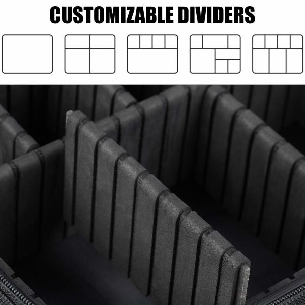 26*23*9cm EVA Cosmetic Case , Leather travel makeup train case